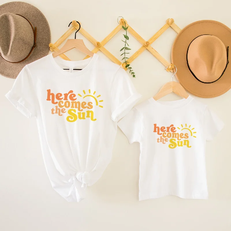 Here Comes The Sun Matching Summer T-Shirts