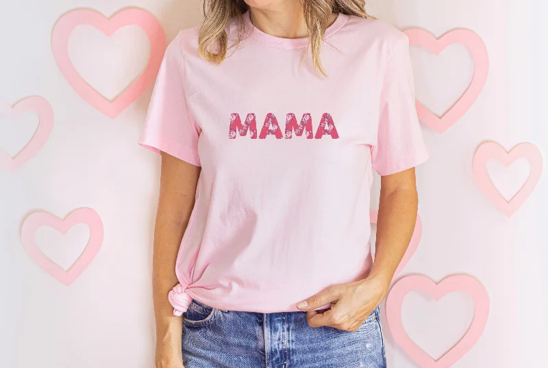 Mama T-Shirt Rose