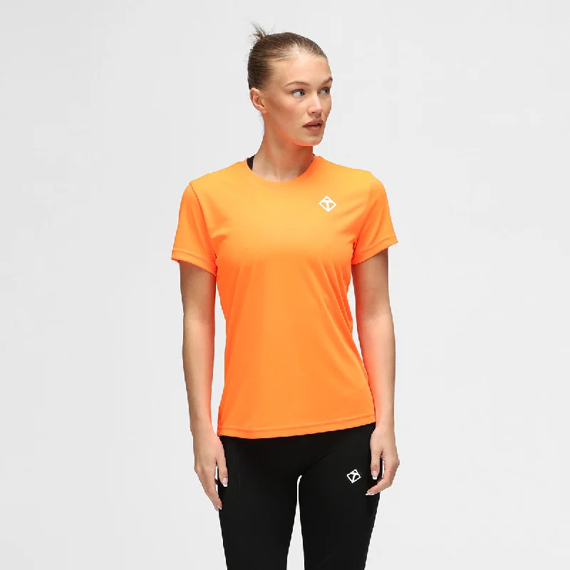 Orange Diamond Ladies Technical T-Shirt