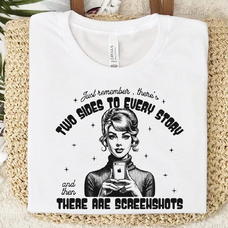 Two Sides & Screenshots T-Shirt