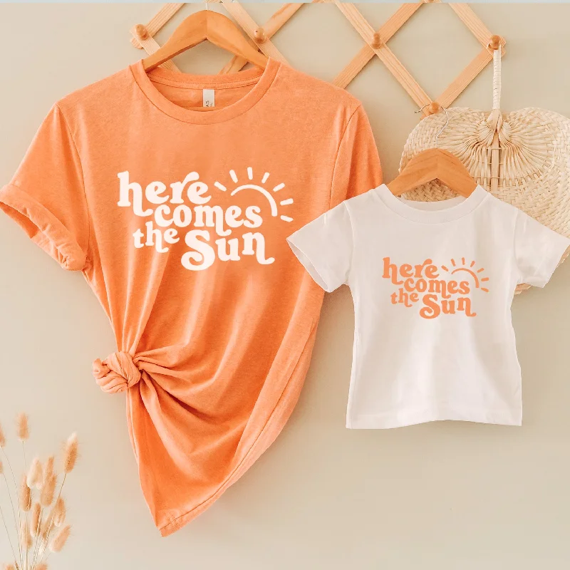 Here Comes The Sun Matching Summer T-Shirts