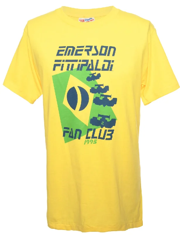 Emerson Fittipaldi Printed T-shirt - M