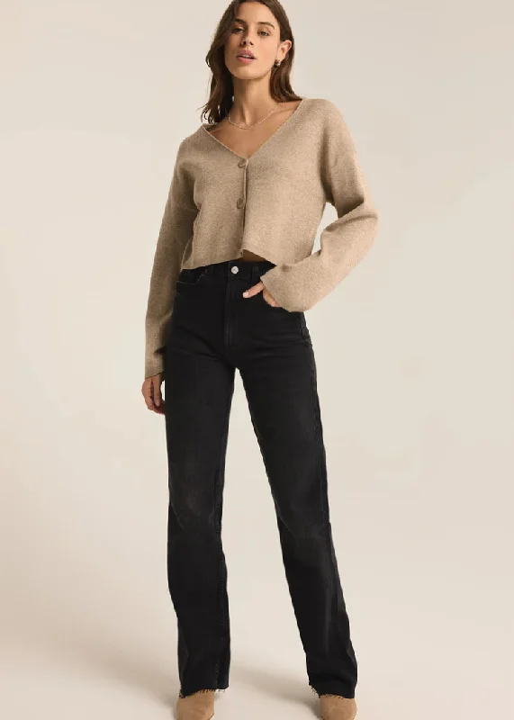 Z Supply Estelle Cardigan - Oatmeal Heather