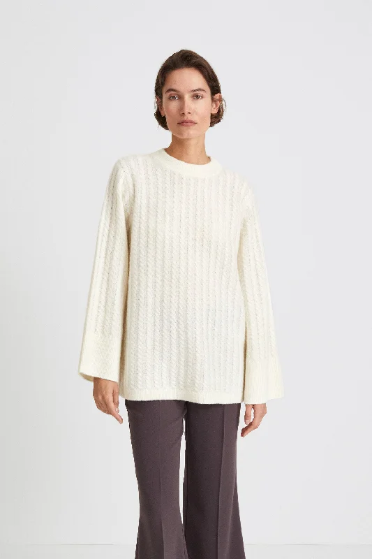 LARINA SWEATER - CREAM