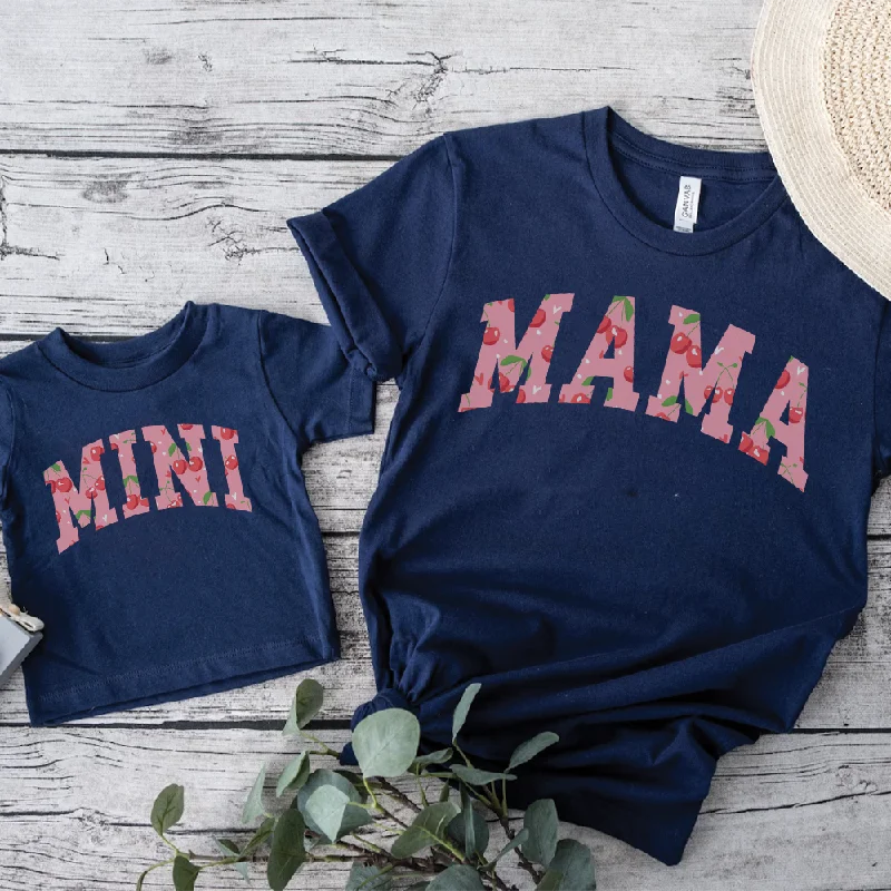 Summer Fruits Mama & Mini Cherry Matching T-shirts