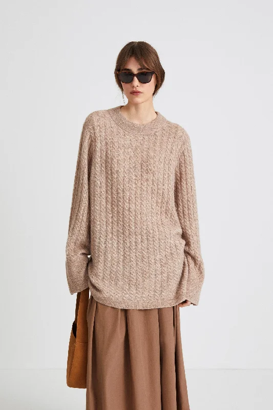 LARINA SWEATER - MUD