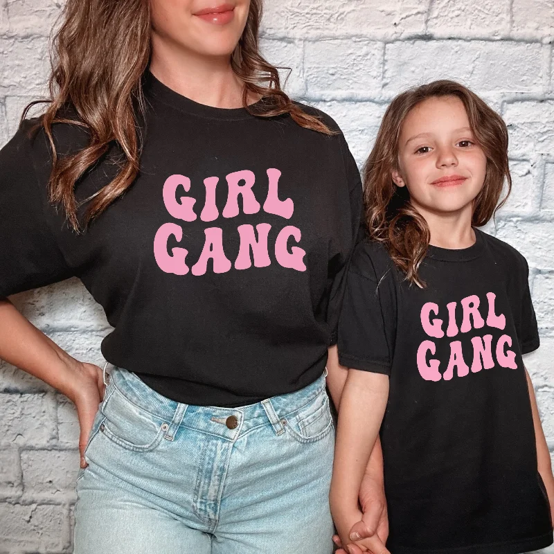 Girl Gang Retro Matching T-Shirts