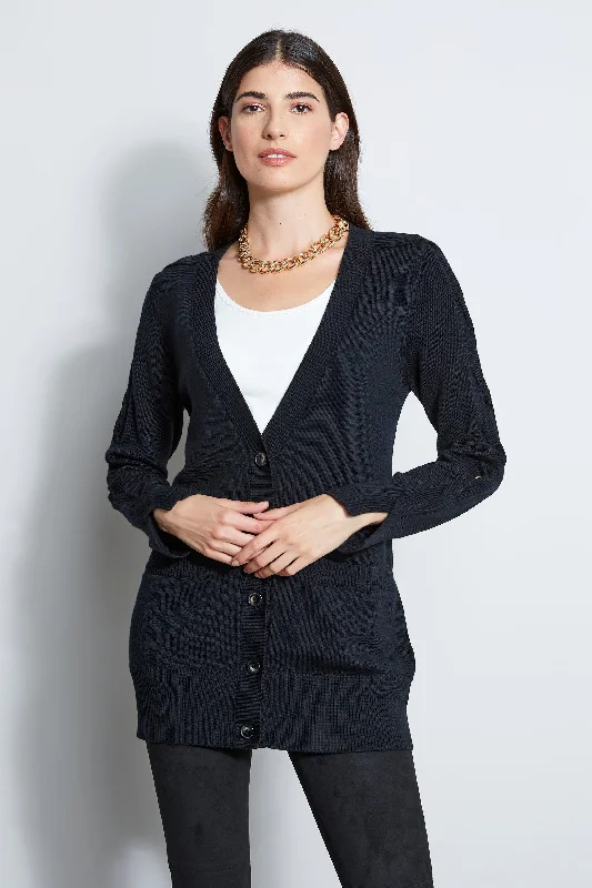 Cable Button Cardigan