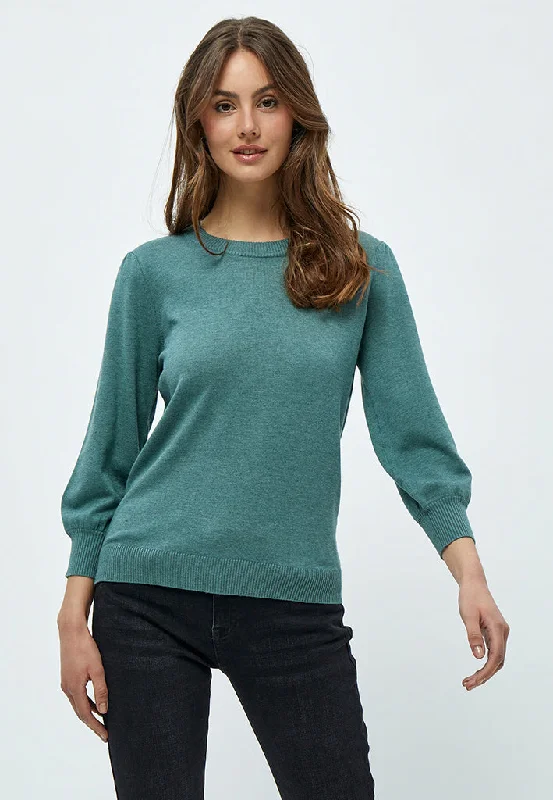 MSMersin Knit Pullover - Sea Mist Melange