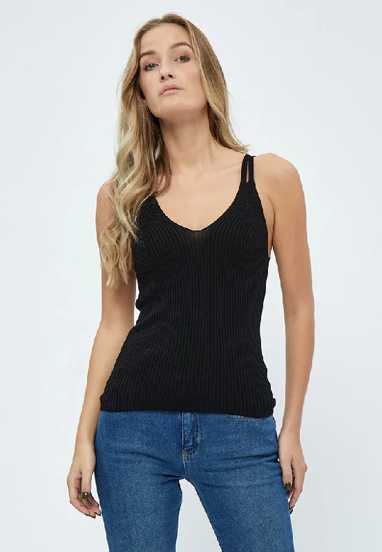 DSGeisha Rib Top - Black