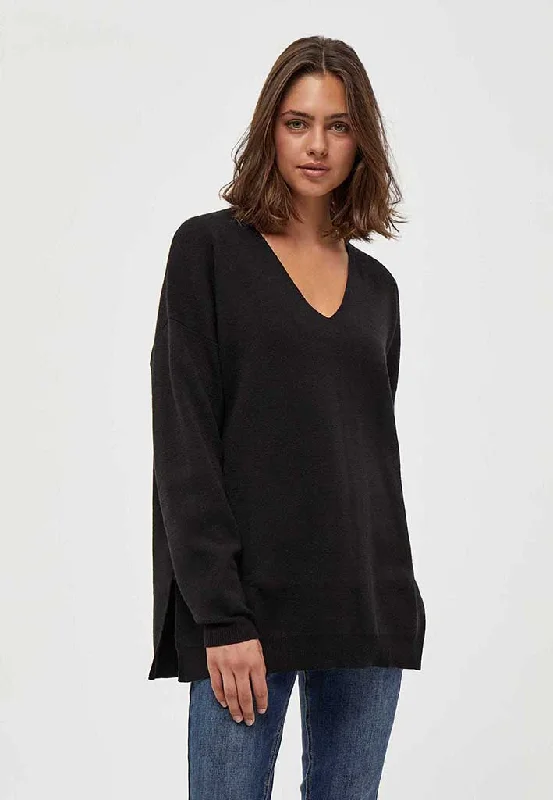 PCRosalia Knit Pullover - Black