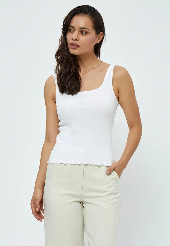 Dharma GOTS Square Top - White