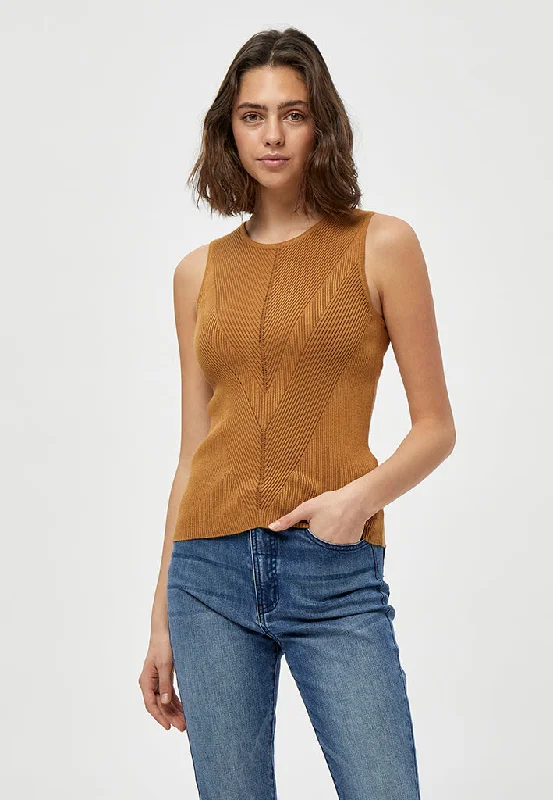 Tana Top - Bone Brown